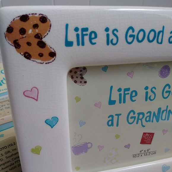 Vintage life is good at grandma's picture frame - Picture 3 of 8